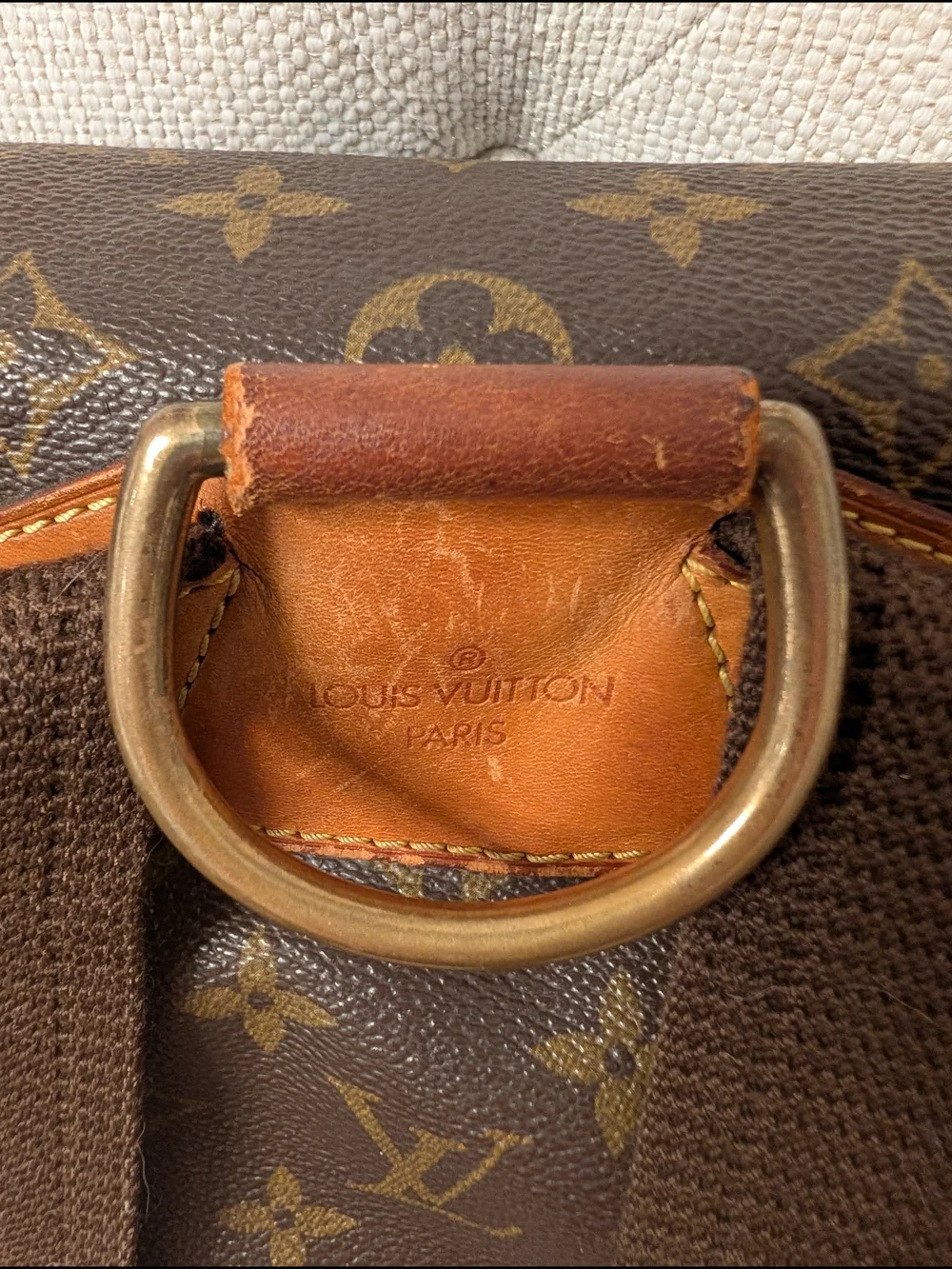 Louis Vuitton Montsouris GM Monogram Backpack Vintage